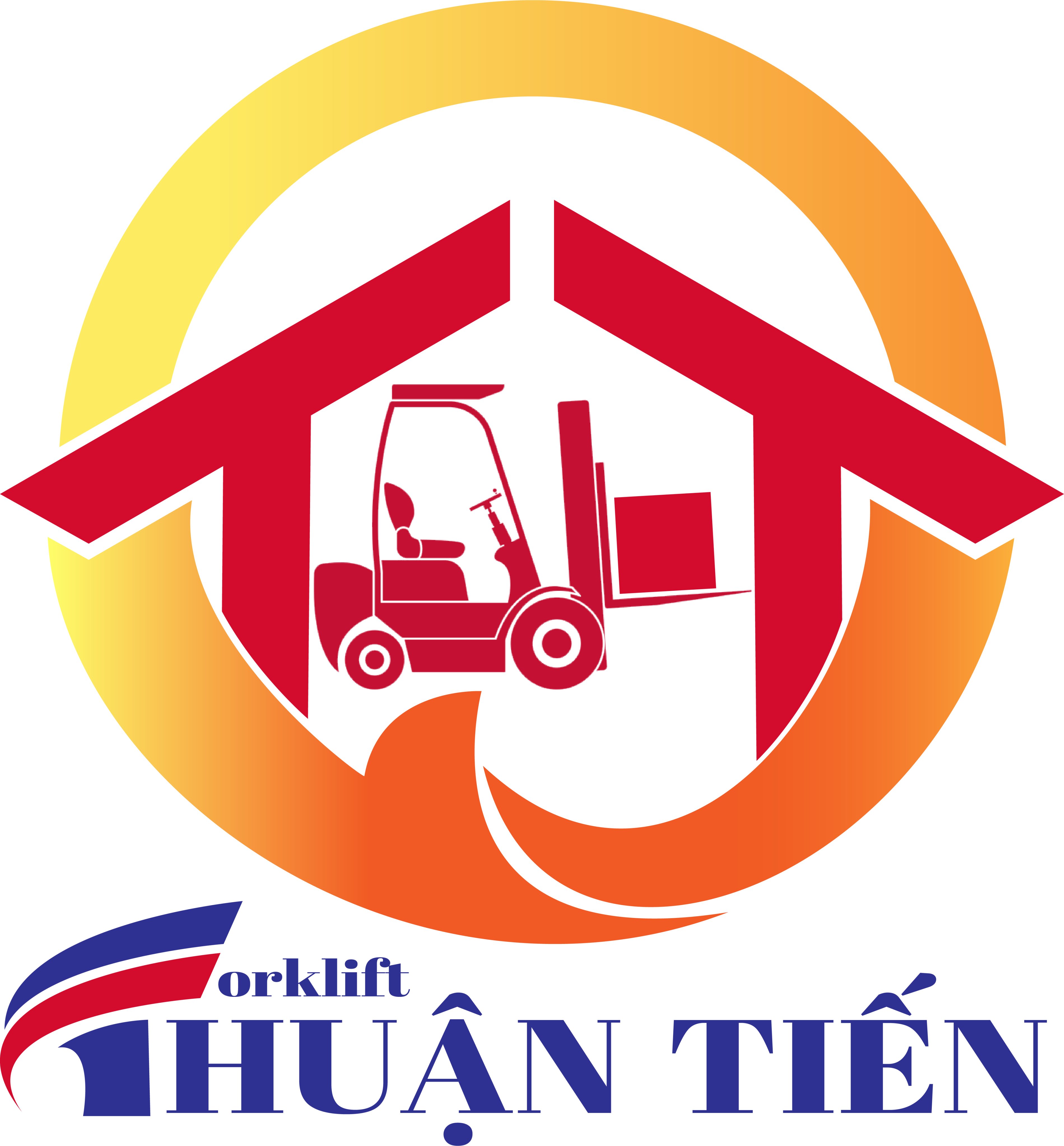 Logo Thuận Tiến Forklift - Xe Nâng Thuận Tiến - Công Ty TNHH TM DV Kỹ Thuật Thuận Tiến Forklift